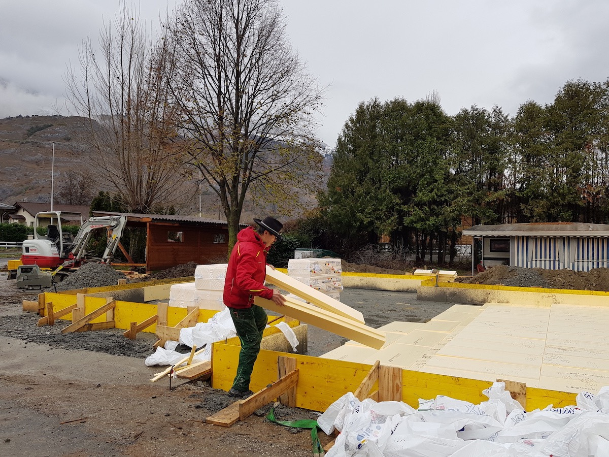 Neubau und Umbau Rezeption/Buvette (2019)