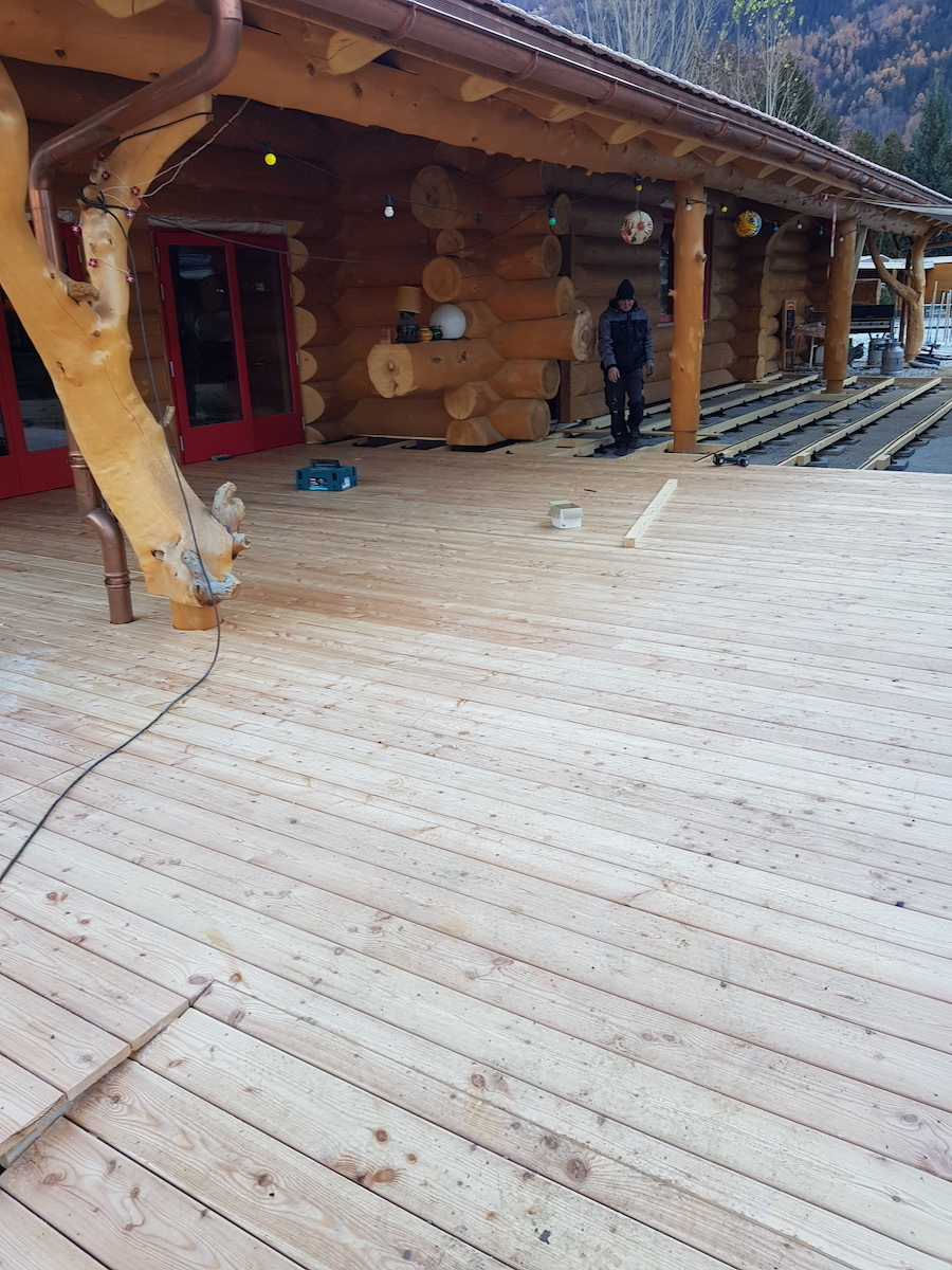 Neubau und Umbau Rezeption/Buvette (2020)